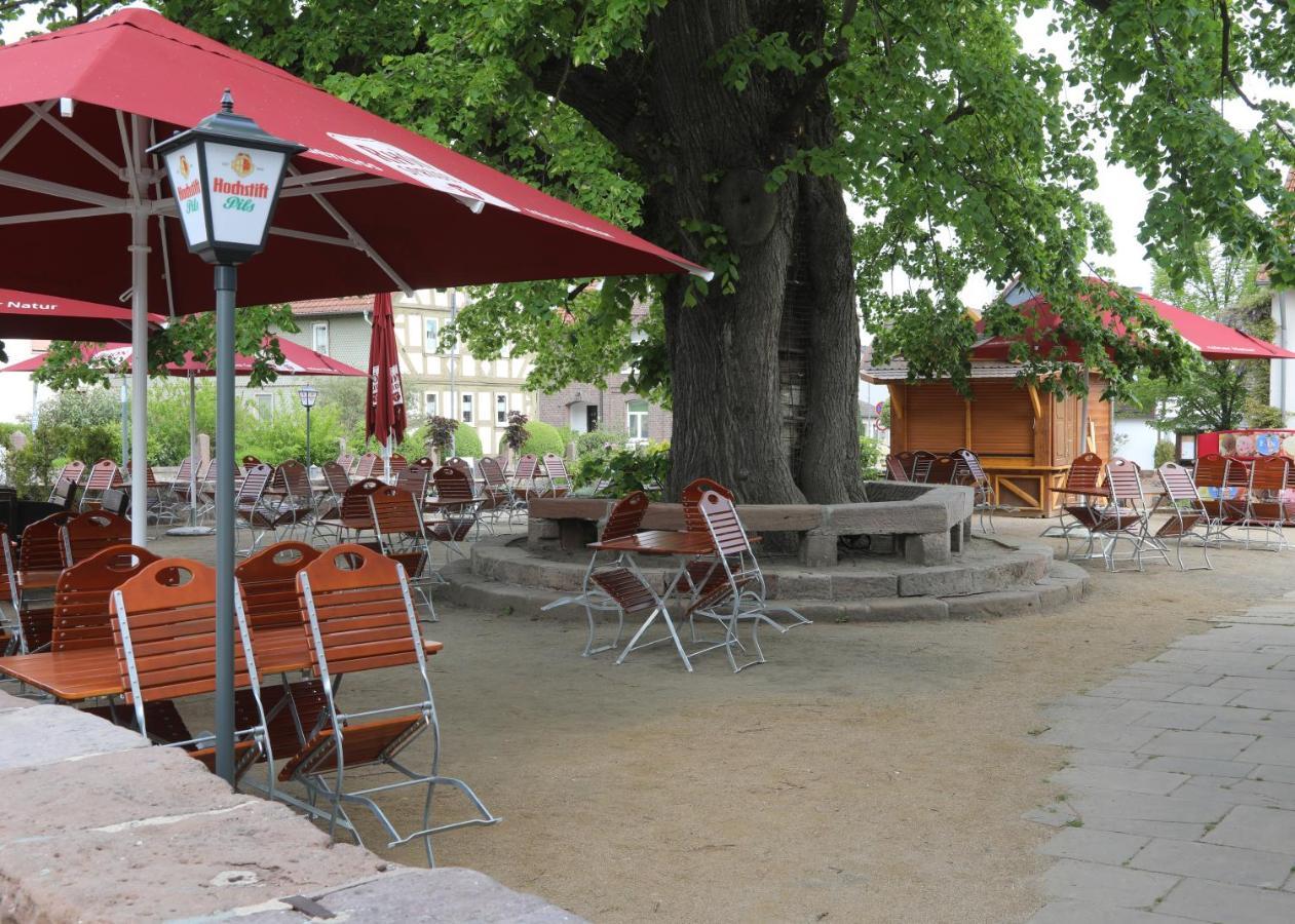Landgasthof-Hotel Zur Linde Großenlüder Buitenkant foto